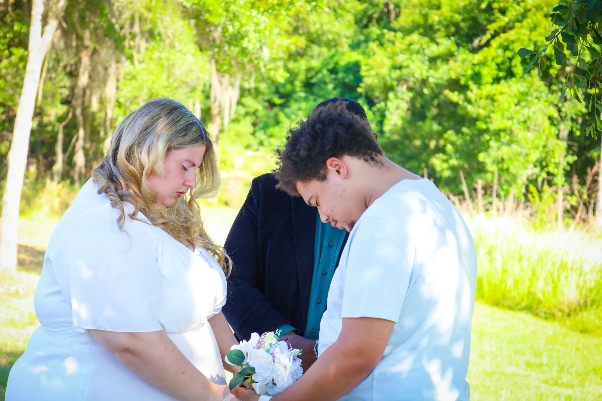 Plant City micro wedding ceremony — fine art photography by Cute Company Photography in Plant City & Tampa, FL
